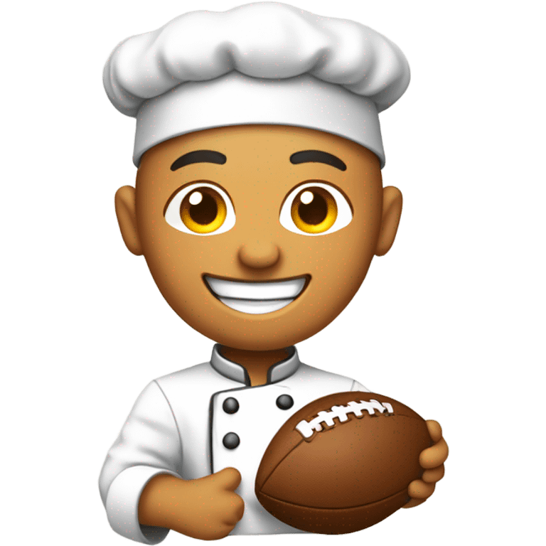 Chefs football emoji emoji