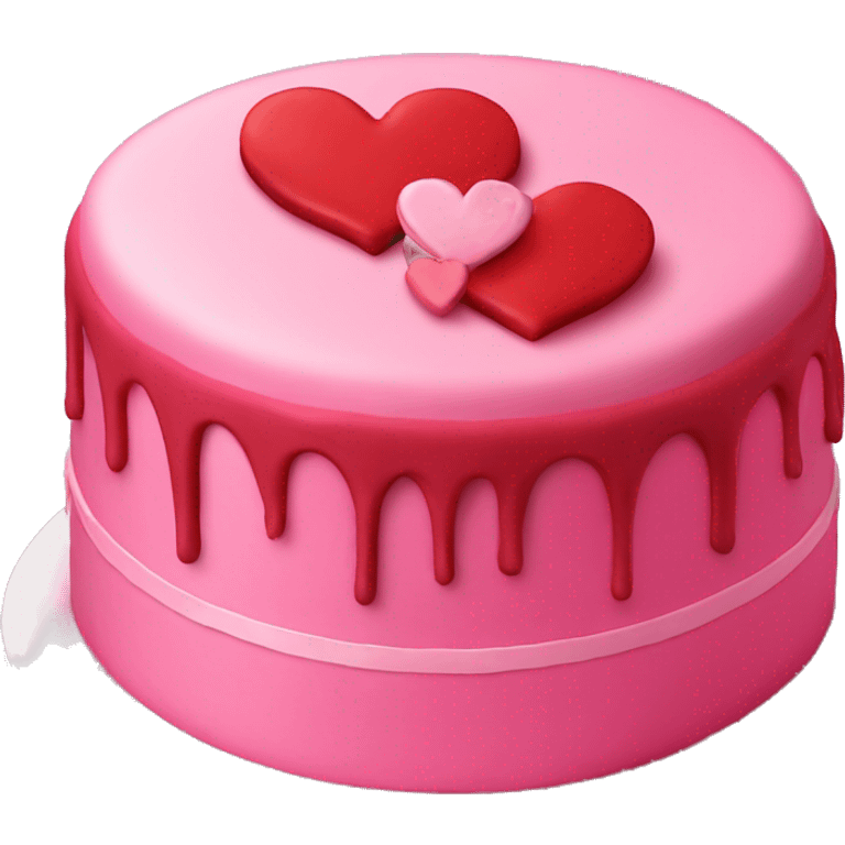 valentine’s day cake emoji