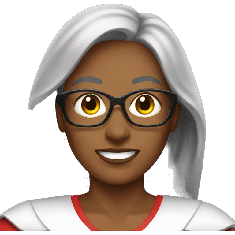 My mom as superwoman emoji