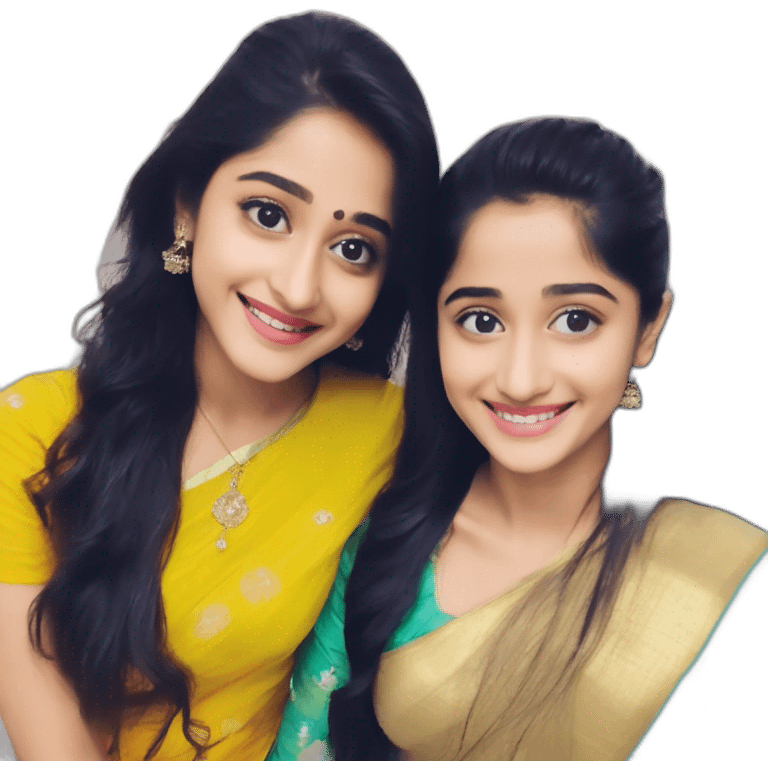 Jannat Zubair with Shivangi Joshi emoji