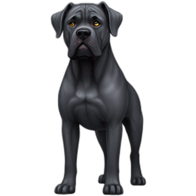 Dog Cane Corso full body emoji