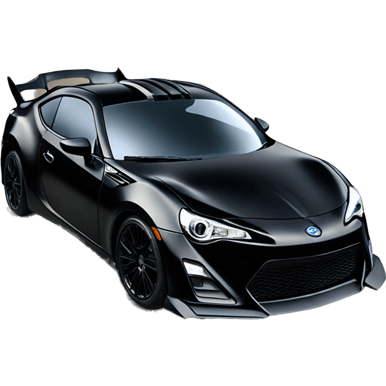 Darth Vader and Batman themed Scion FR-S  emoji