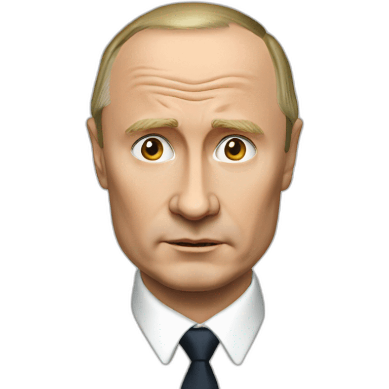 shoked putin emoji