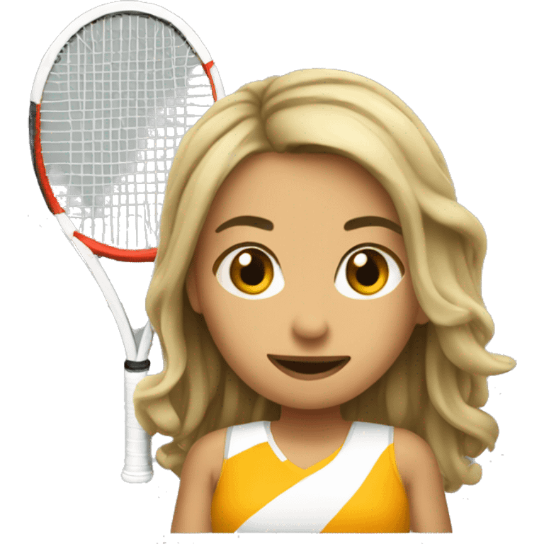 Romina tennis emoji emoji