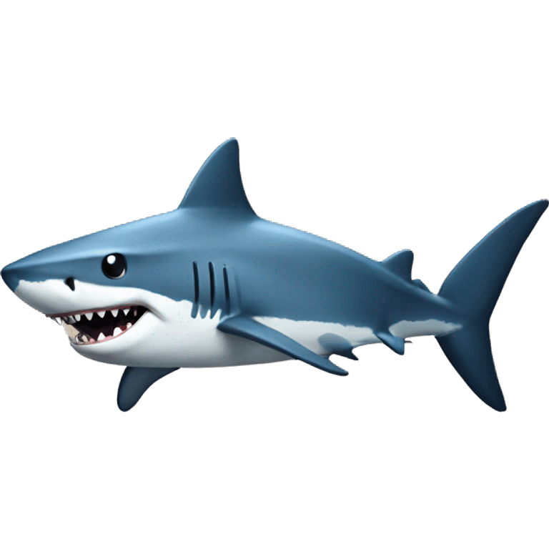 Shark earth  emoji