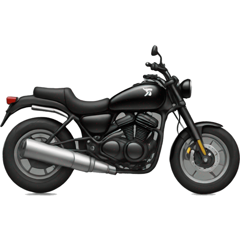 Black motorcycle  emoji