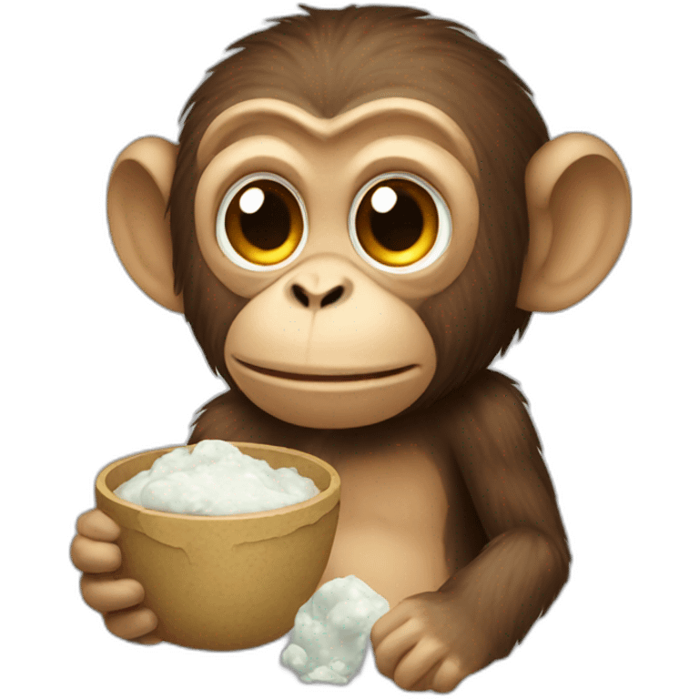 monkey with labtob emoji