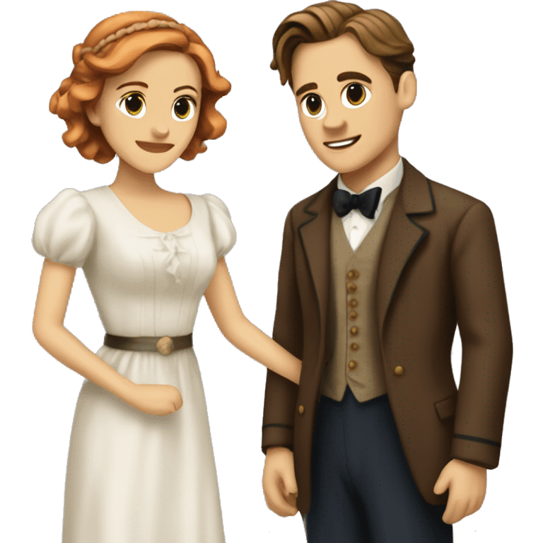 jack dawson and rose from titanic emoji