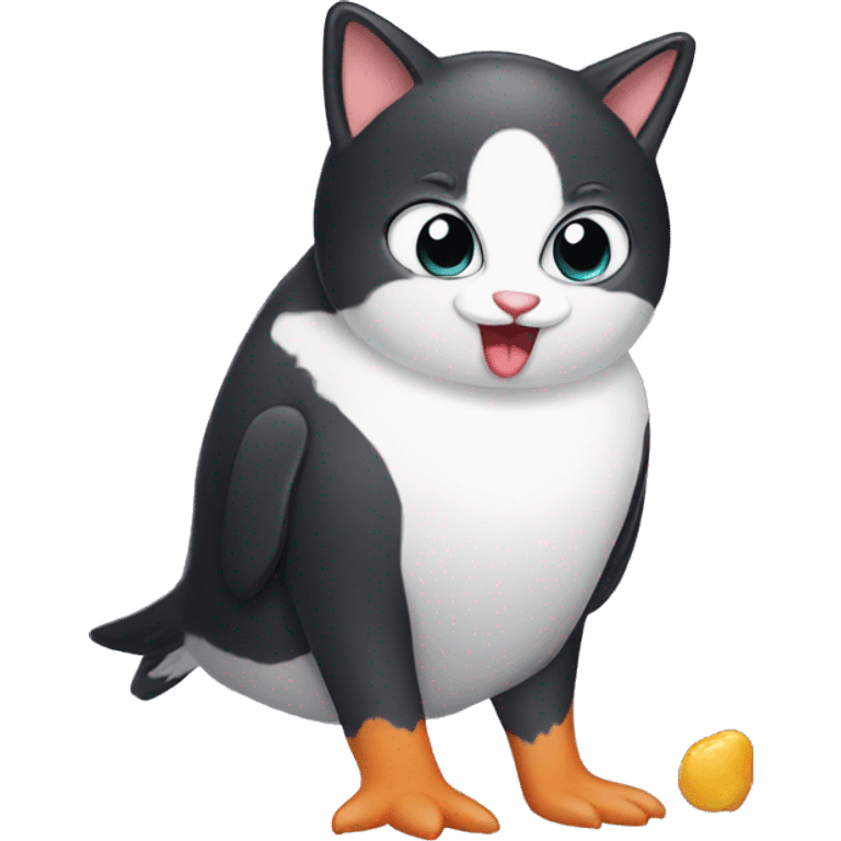 penguin cat emoji