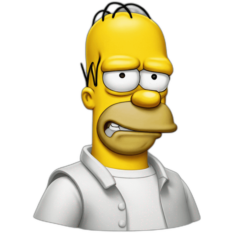 Homer Simpson Angry emoji