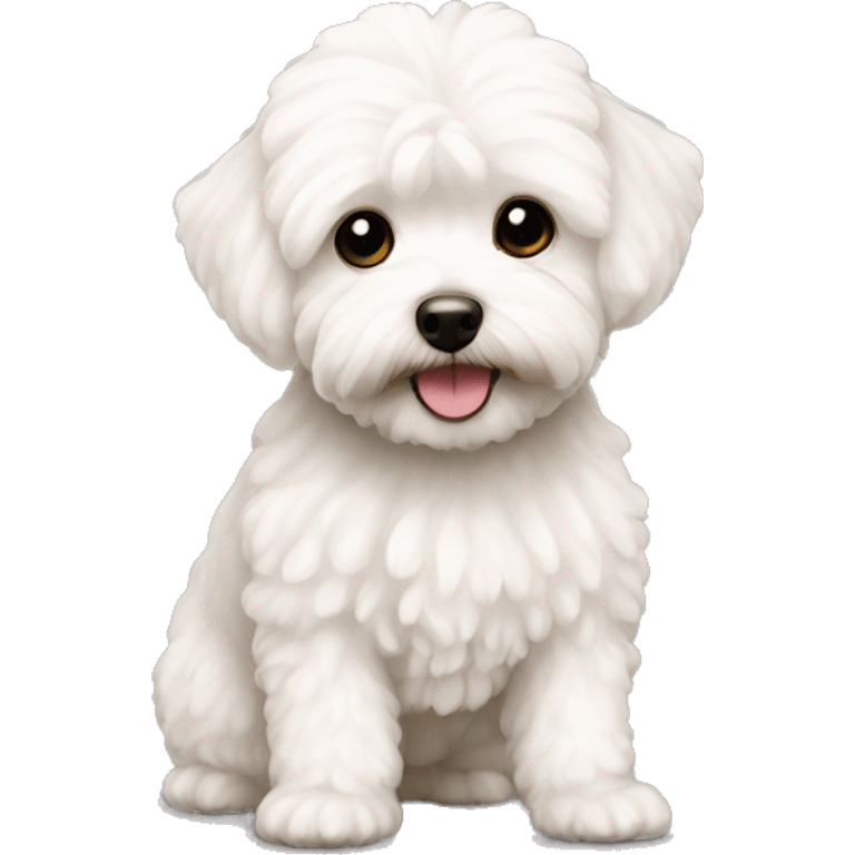 white maltipoo emoji