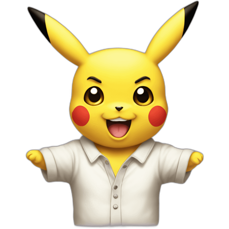 Stupid sexy pikachu emoji