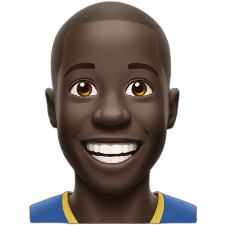 ngolo kanté lauging emoji