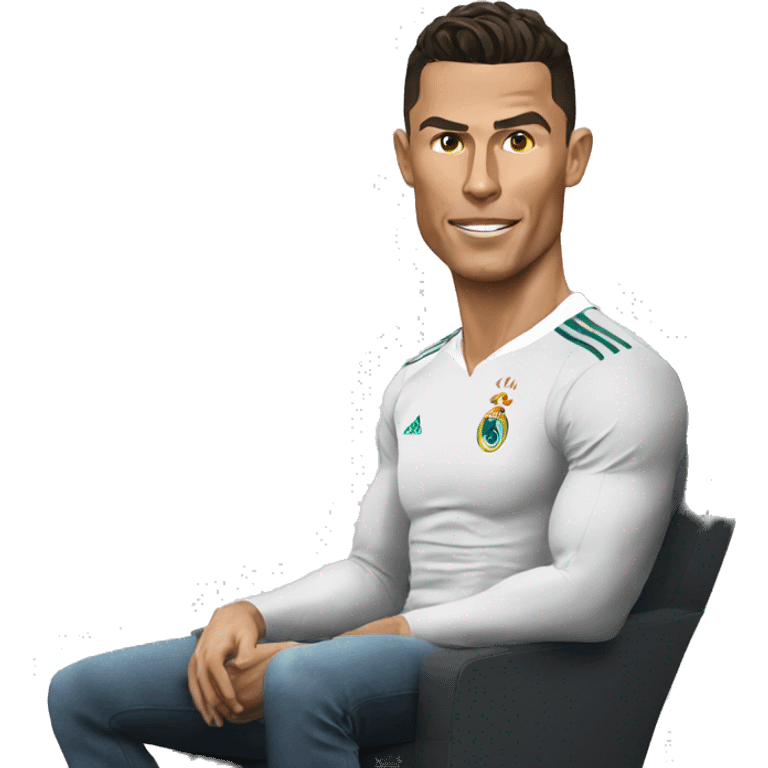 Cristiano Ronaldo fume emoji