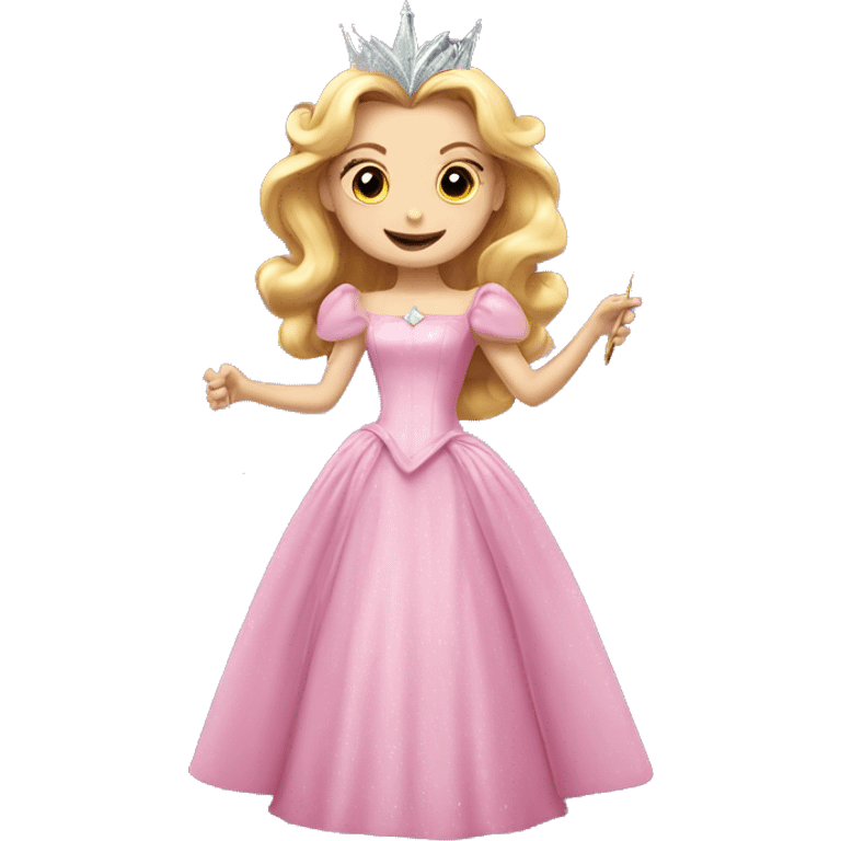 Glinda with magic wand emoji