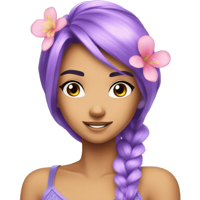 Bloom from winx club emoji