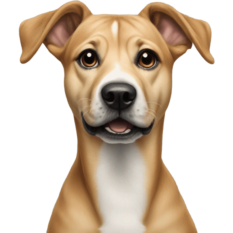 realistic dog portrait artwork without person emoji