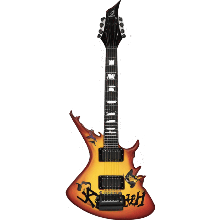 Guitar bc rich warlock emoji