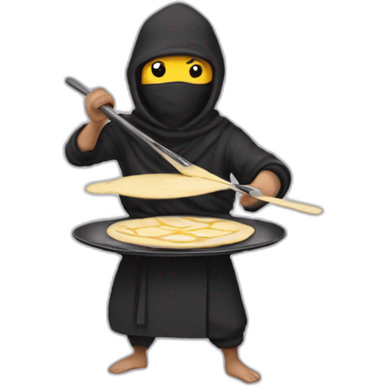 ninja-making-crepes emoji