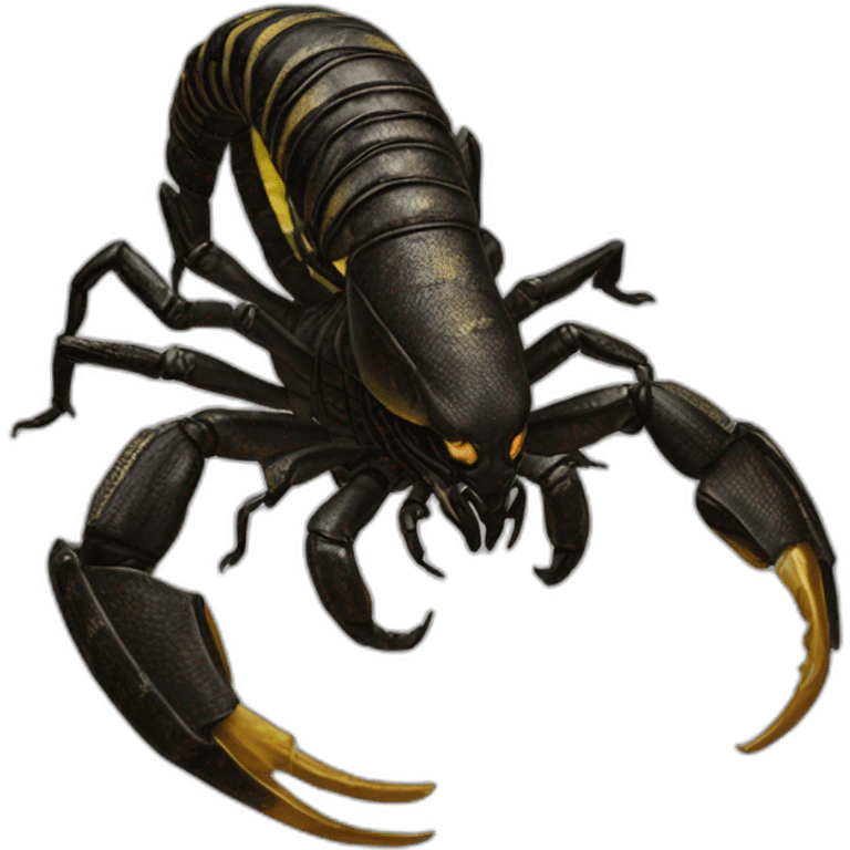 Scorpion mortal kombat 1 realistic emoji