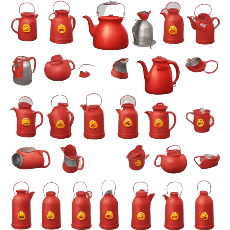 unusable  red kettle emoji