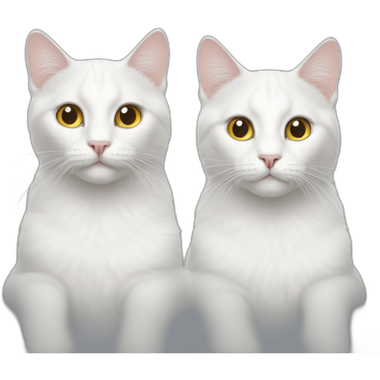 two-white-cats-2 emoji