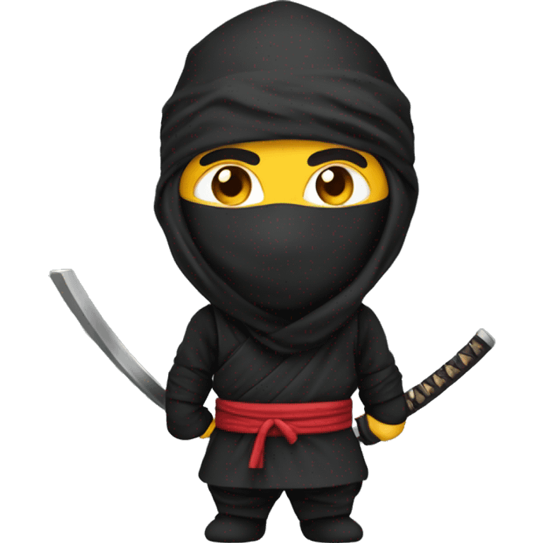 Ninja s nožem  emoji