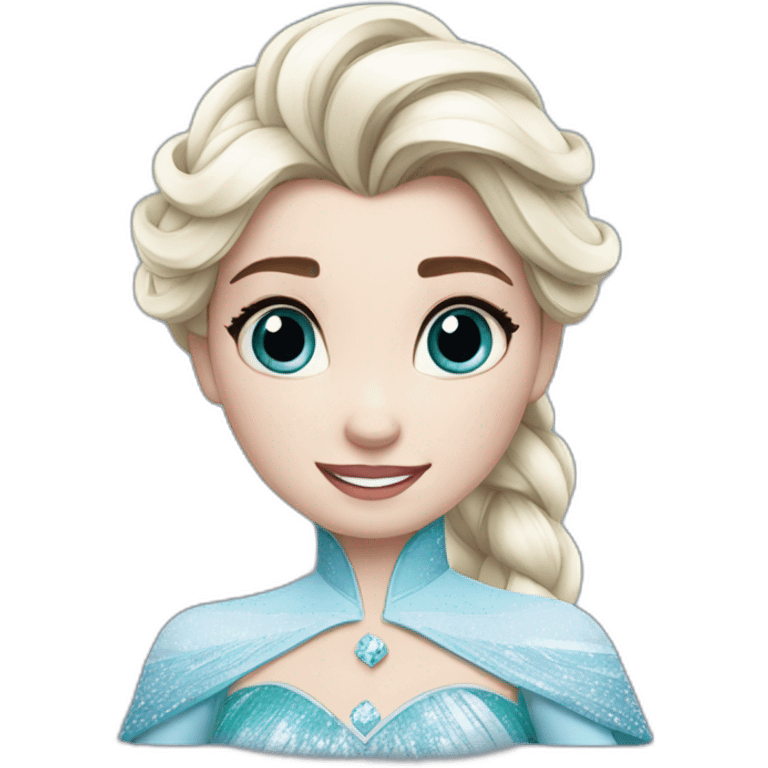 disney elsa emoji