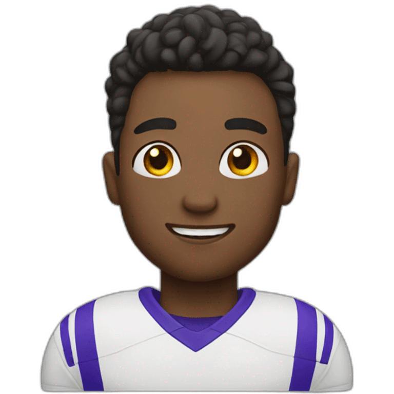 Gay football boy emoji