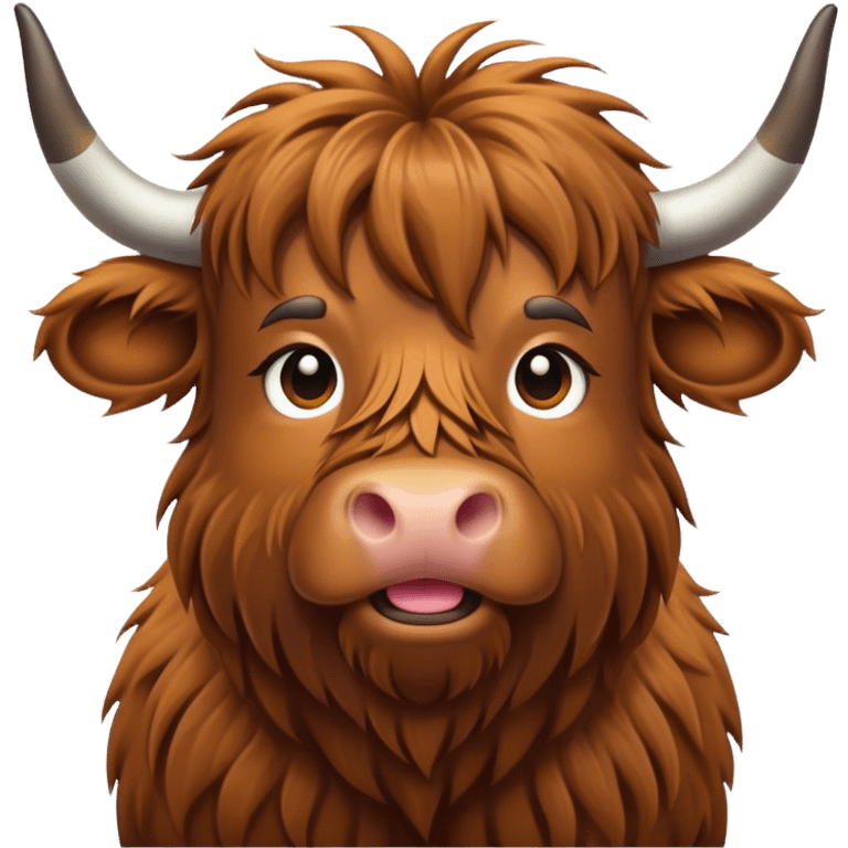 highland cow emoji