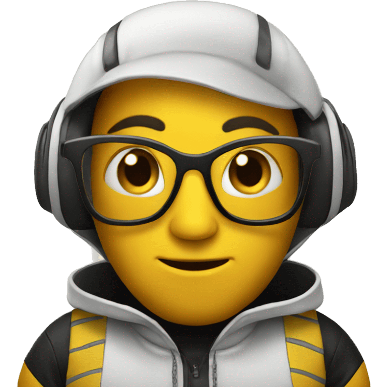 programmer bee  emoji