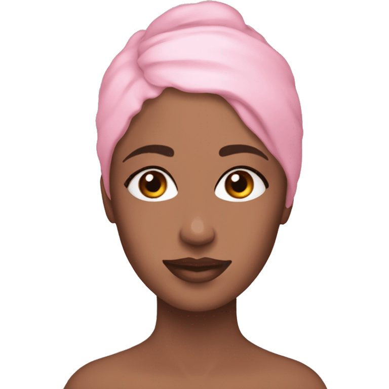 Pink awsthetic skincare emoji