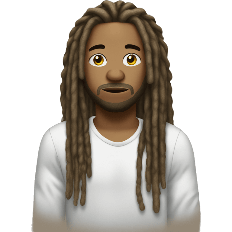 The rapper gazo with dreadlocks emoji