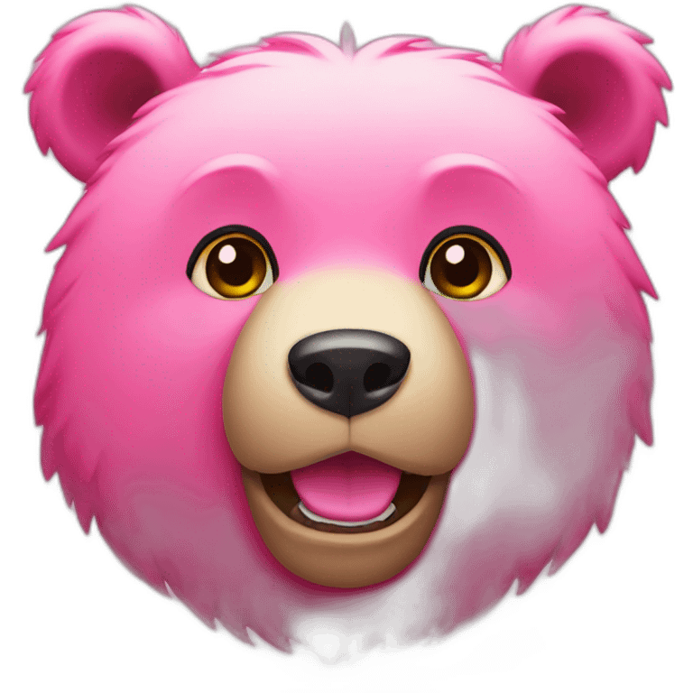 bear-with-pink-face emoji