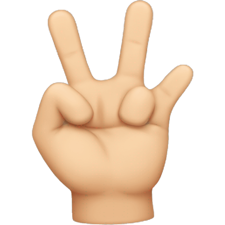 hand sign for bear emoji