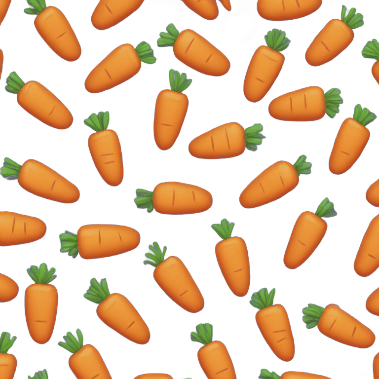 A ecstatic carrot wearing underpants  emoji