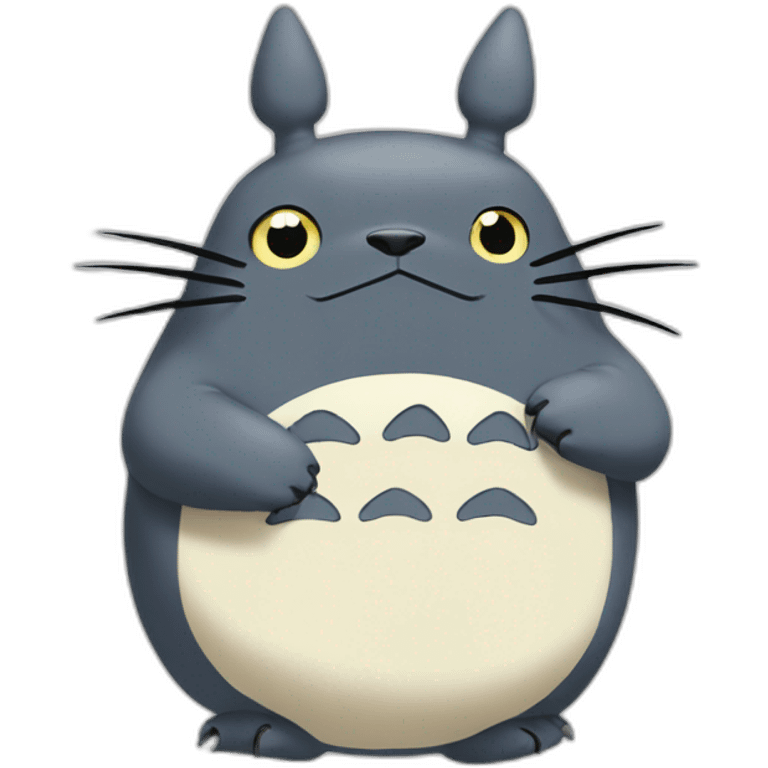 totoro-(proportional) emoji