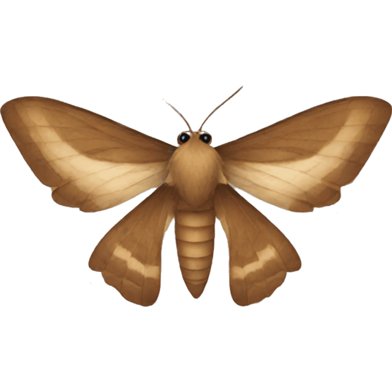 Book moth emoji