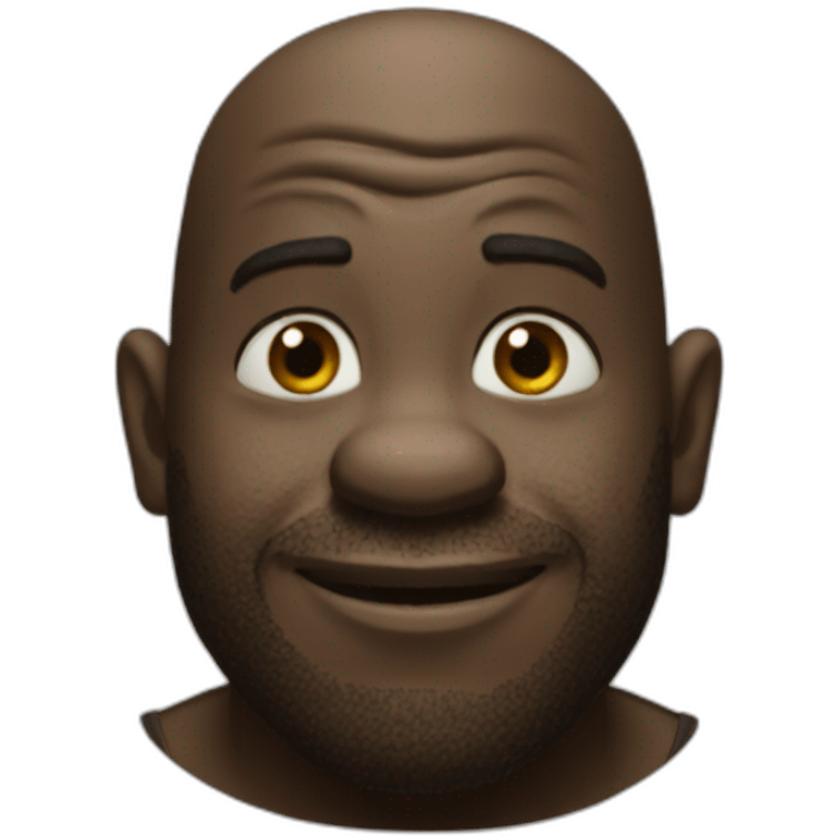 black-shrek emoji