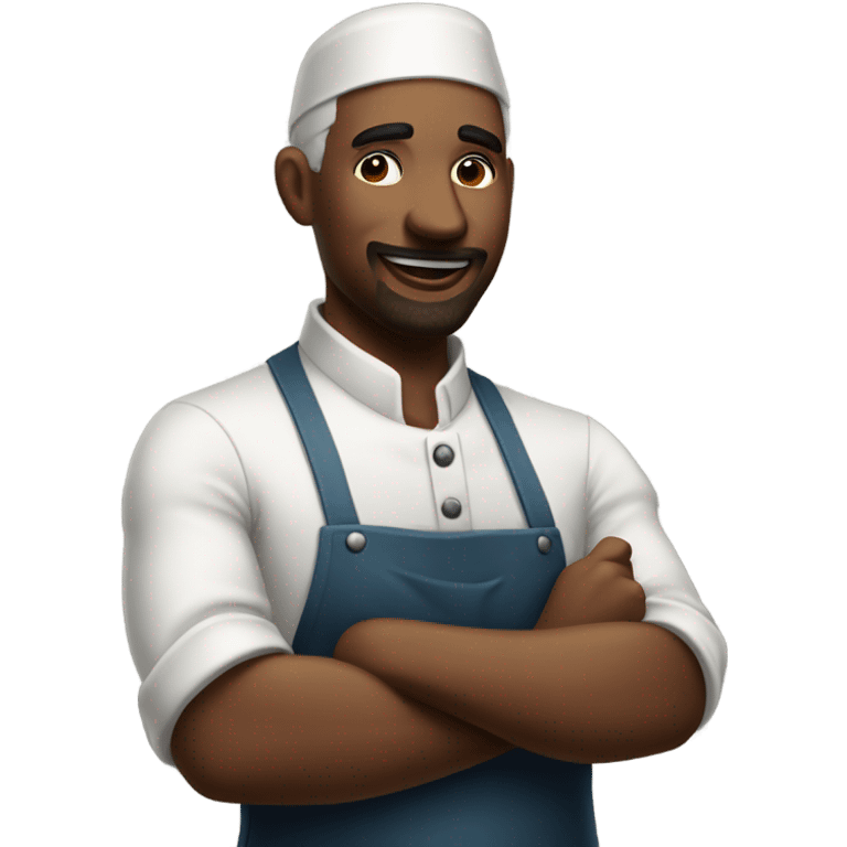 Butcher who likes to gamble  emoji