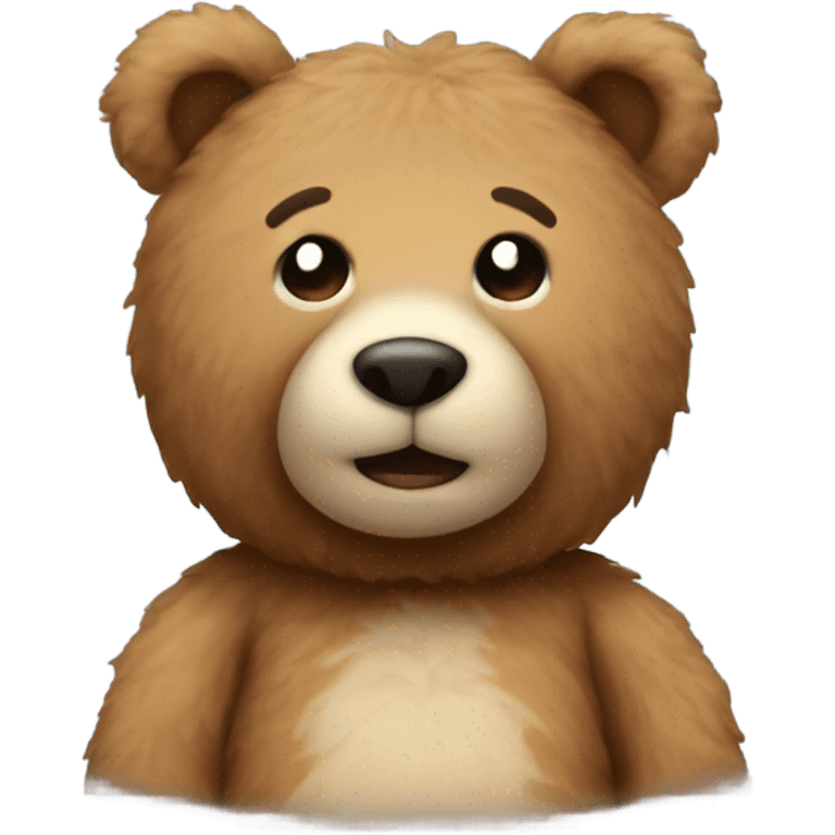 Cozy Teddy bear emoji