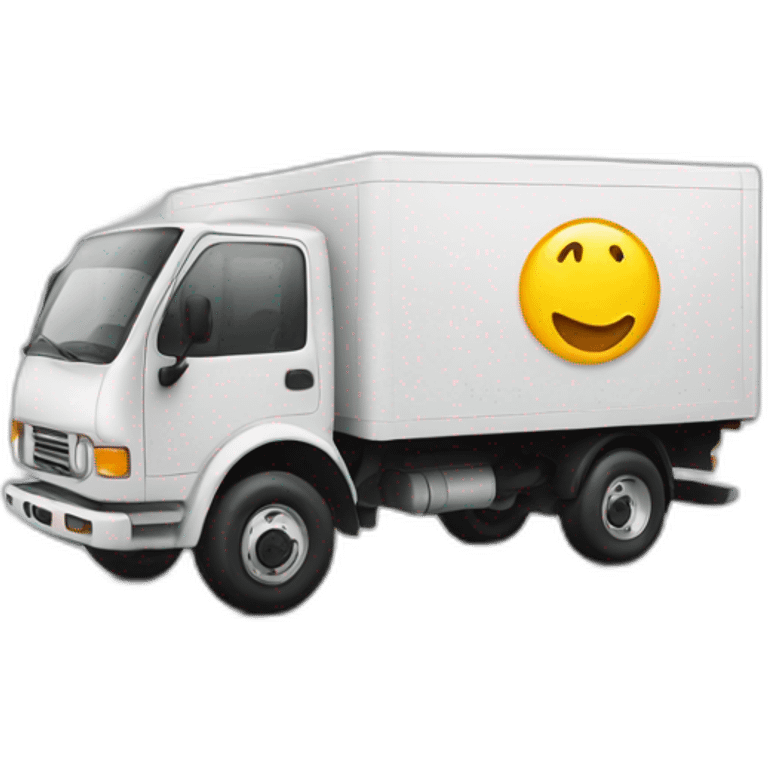 Delivery truck emoji