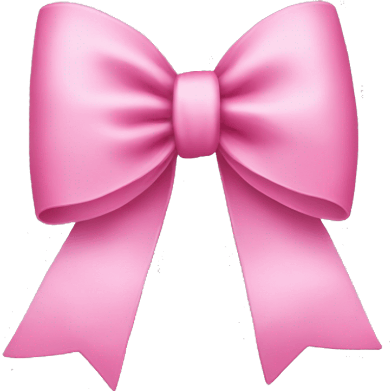 Pink bow emoji