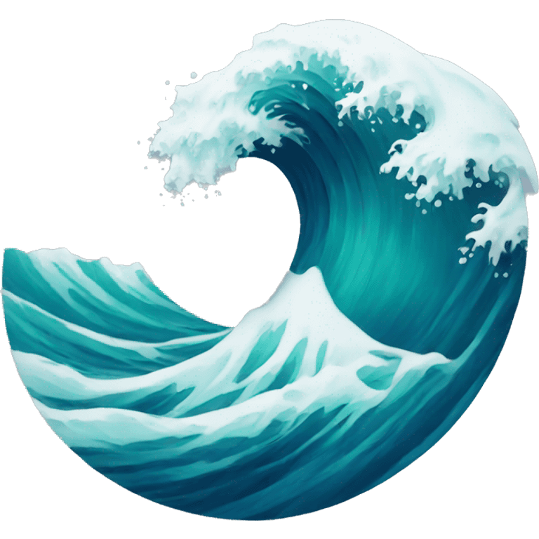 wave emoji