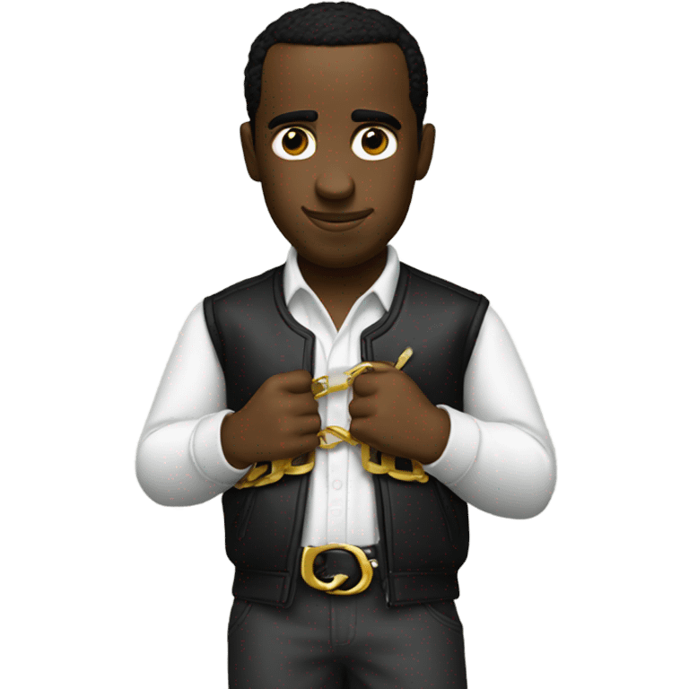 P diddy holding belt emoji