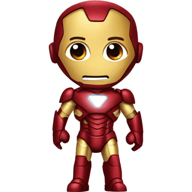 Iron man but he wearing tutu emoji