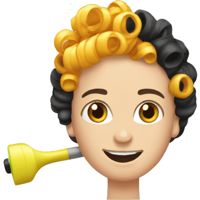 Velcro Curlers emoji