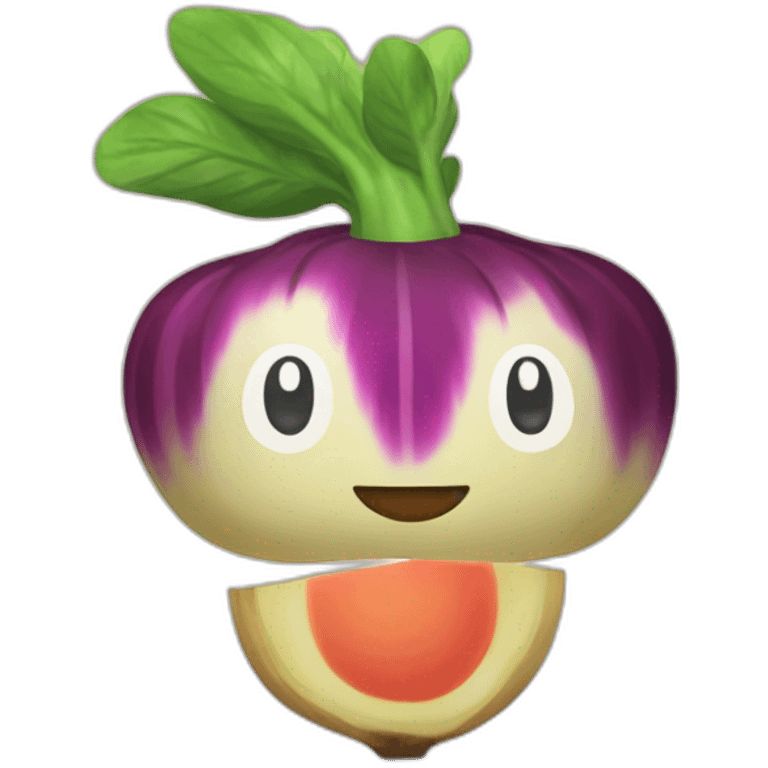 Turnip animal crossing style  emoji