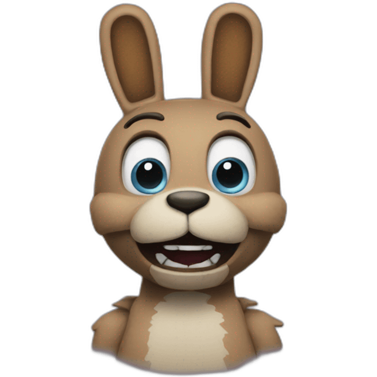 Bonnie animatronic emoji