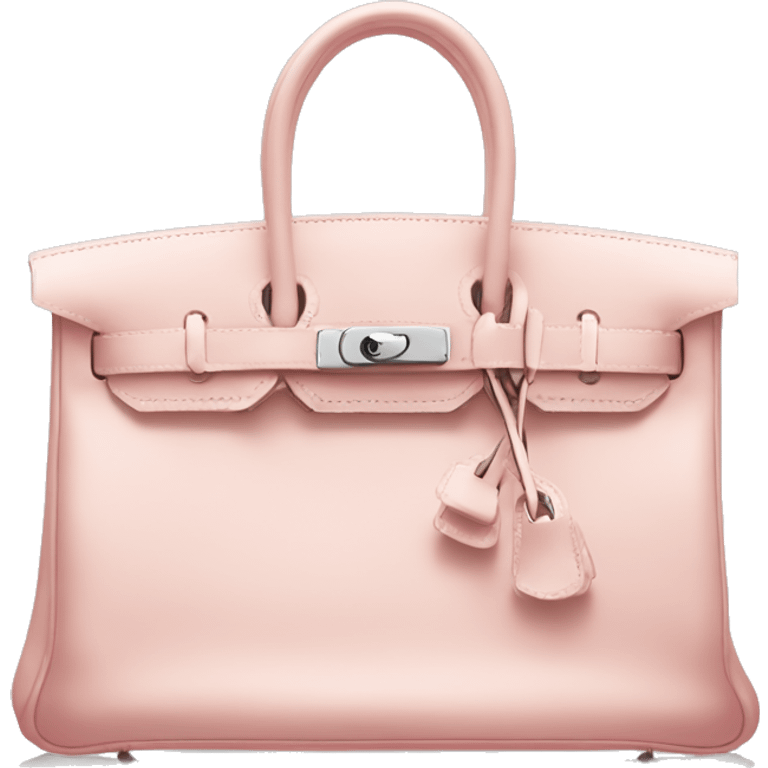 light pink hermes birkin bag  emoji